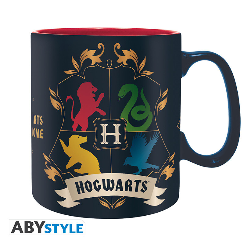 harry potter mug 460 ml houses cardboard box x2