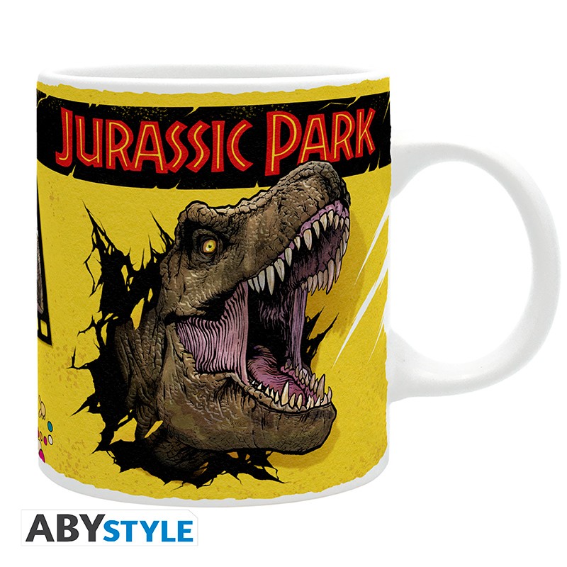 jurassic park mug 320 ml references subli box x2