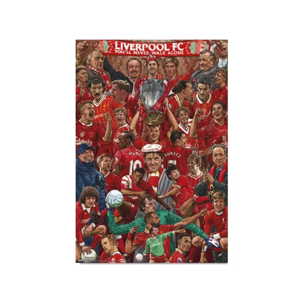 liverpool legends poster