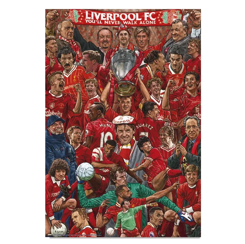 liverpool legends poster