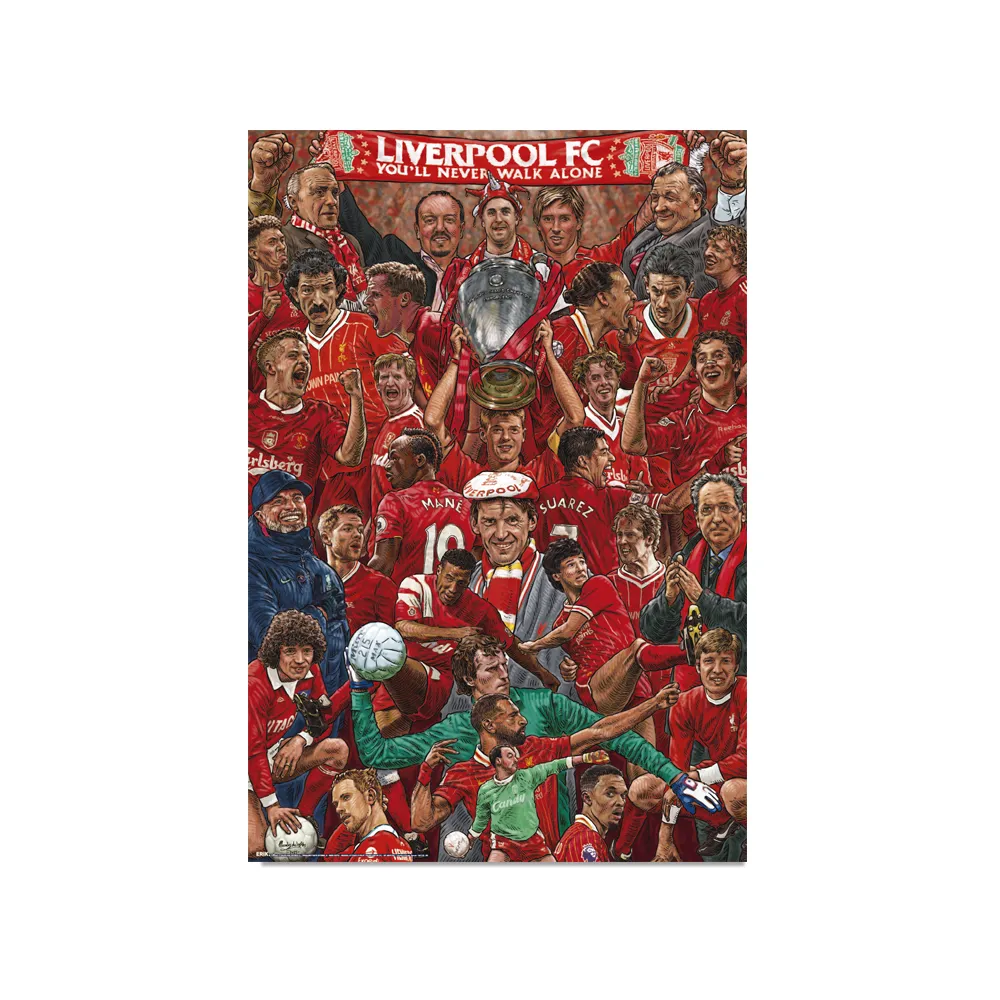 liverpool legends poster