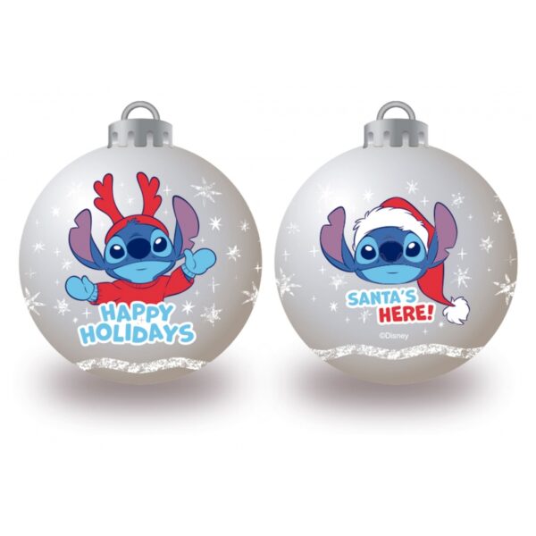stitch christmas baubles 10 pieces