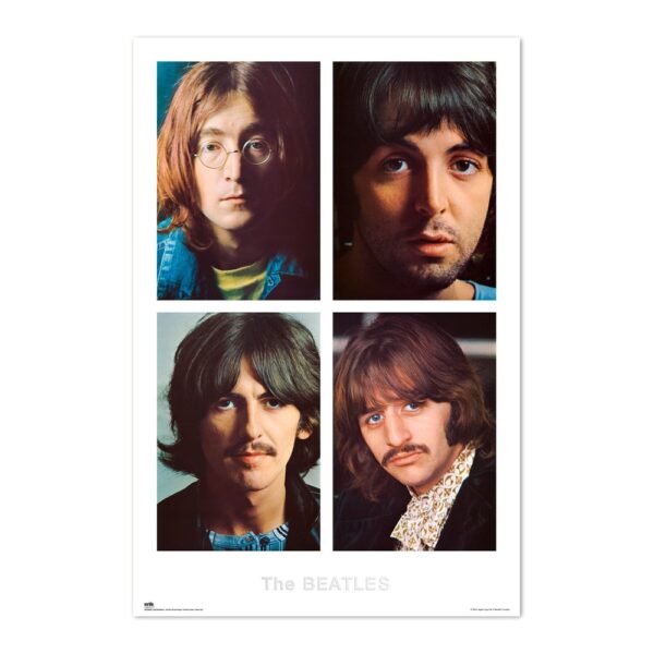 the beatles white album poster