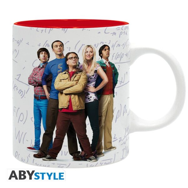 the big bang theory mug 320 ml casting subli with box x2