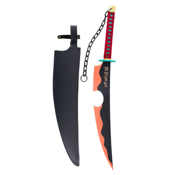 espada gemela de tengen uzui en bambu demon slayer