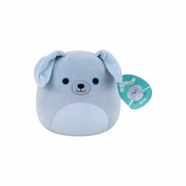 squishmallows loutrina wave 10 6 schedia 19ek jazwares brett the grey dog brett o skylos sqcr08550