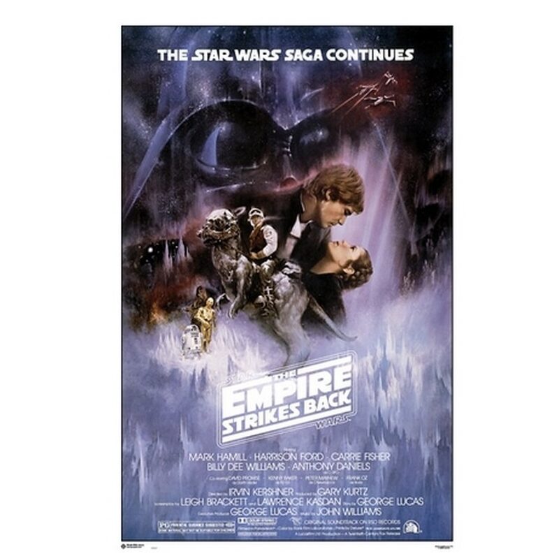 star wars classic the empire strikes back poster