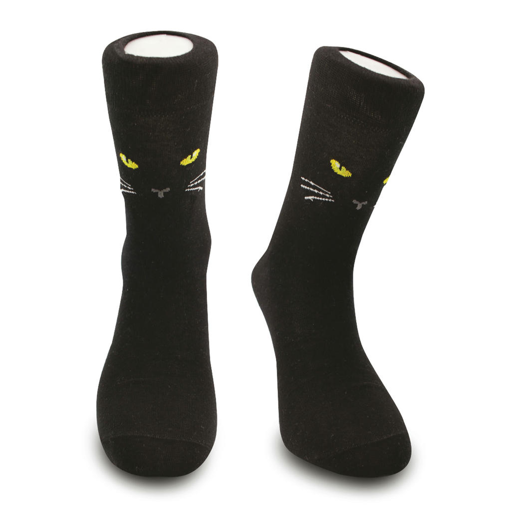 16989 Black Cat Socks