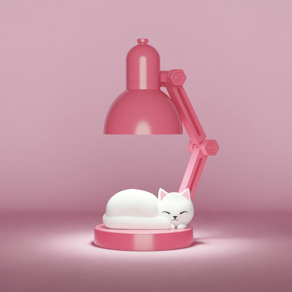 18314 Mini Cat Lamp