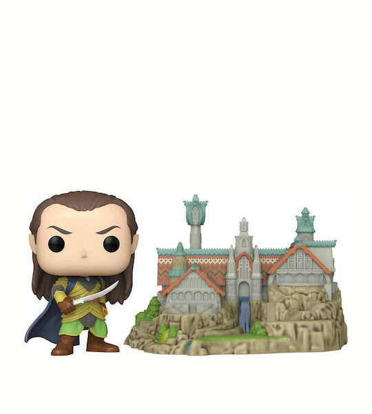 fixedratio 20250911015646 funko pop town lord of the rings elrond with rivendell 1747