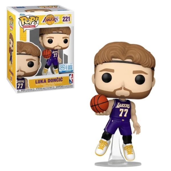 389744 0 0000 figoura funko pop nba los angeles lakers 2025 statement edition uniform luka doncic 204 exclusive