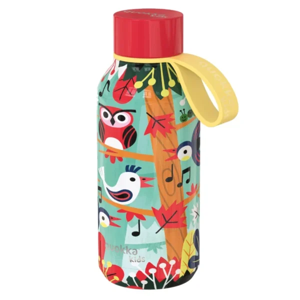 Quokka Birds Παιδικό Παγούρι Θερμός Ανοξείδωτο με Βιδωτό Καπάκι 330ml 2