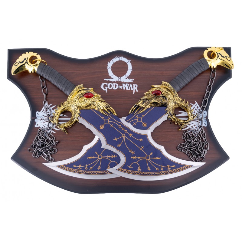 espadas del caos god of war soporte de pared